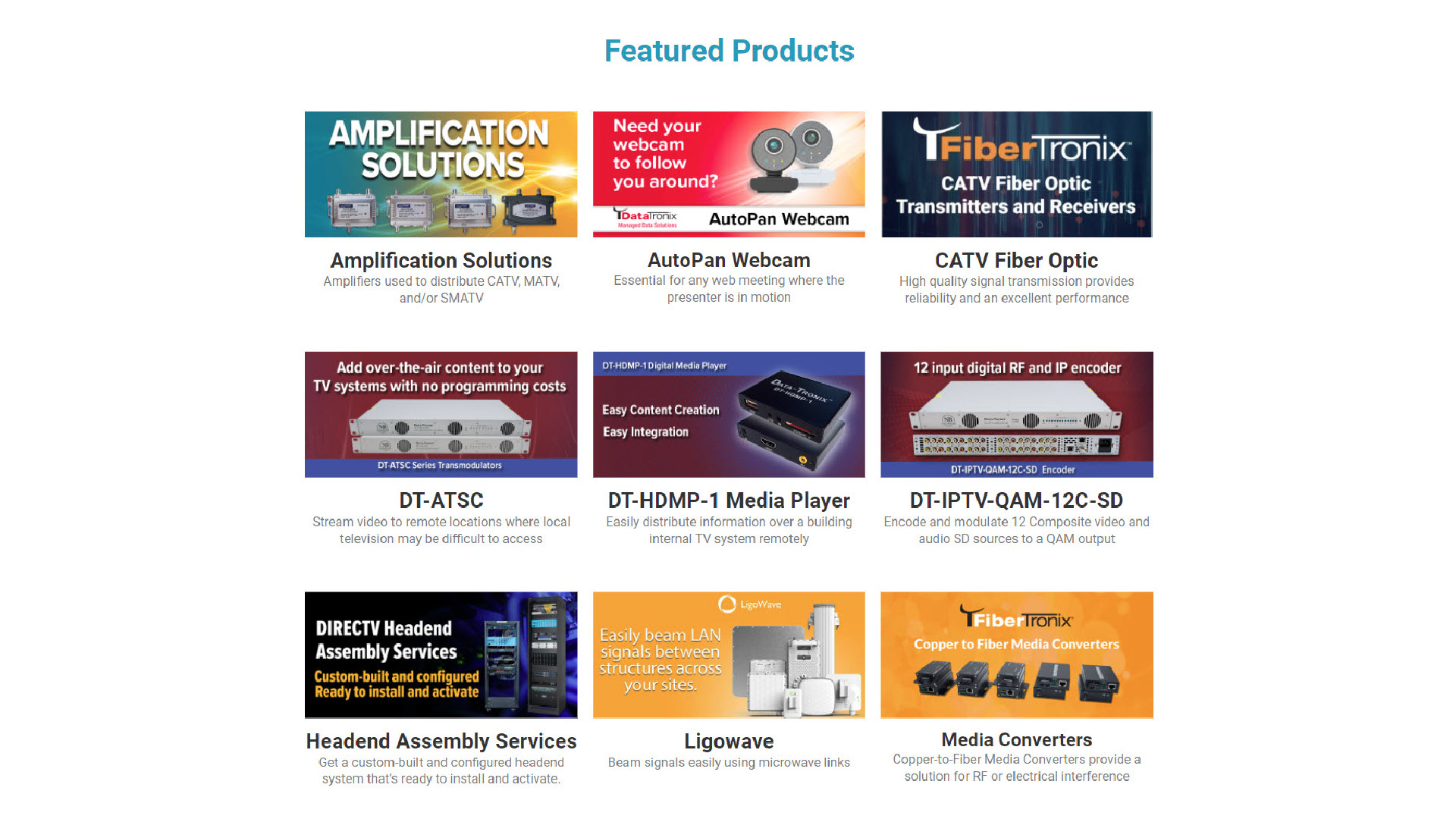  NACE Featured Products